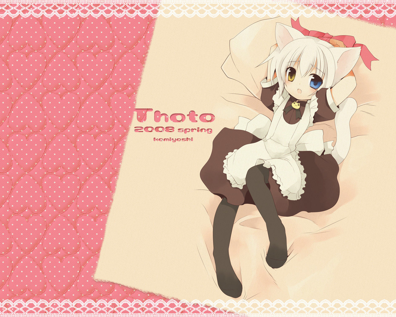 all_male, bicolored_eyes, catboy, kamiyoshi_rika, maid, male, original, otoko_no_ko, thoto
