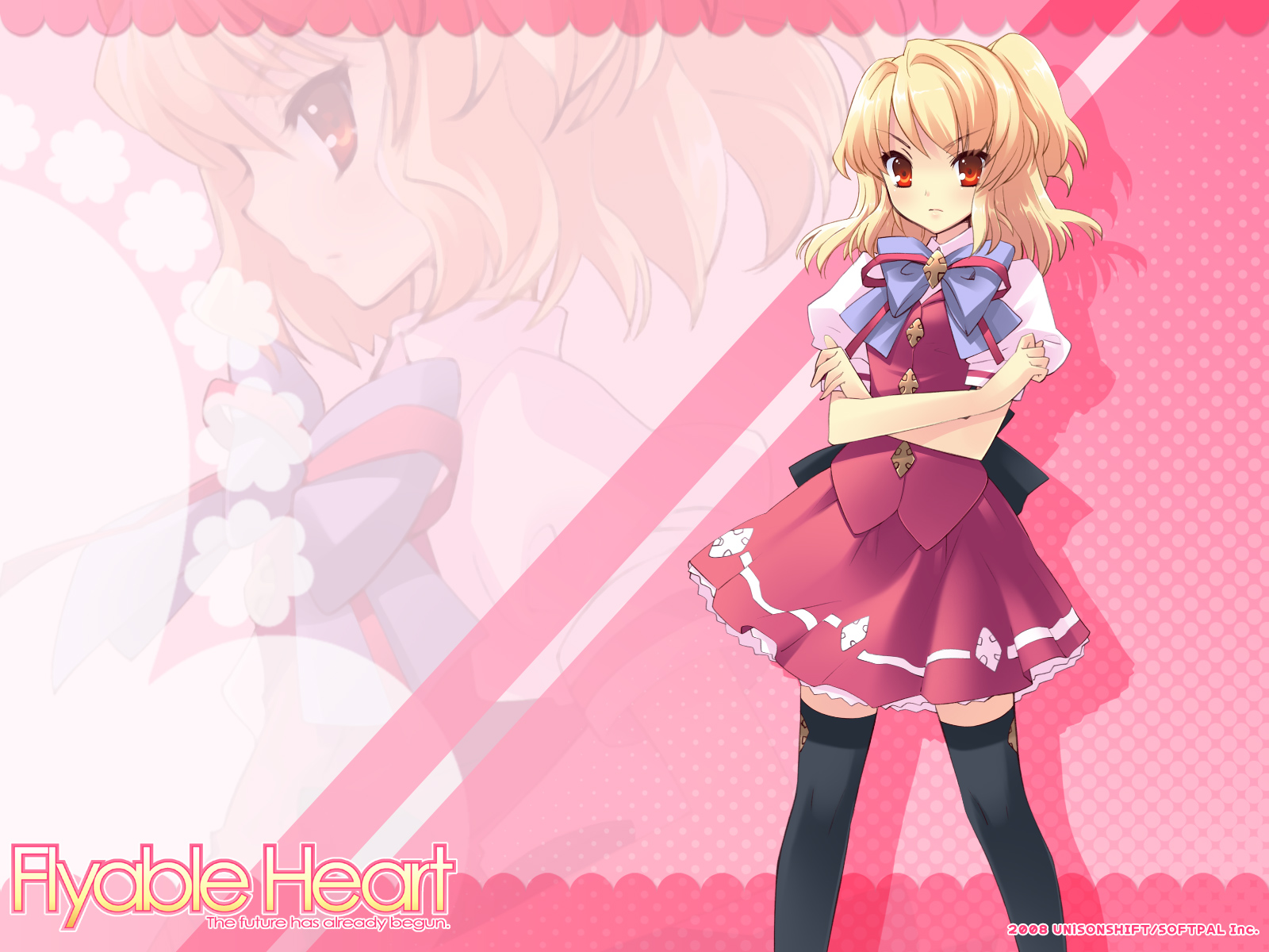 flyable_heart, itou_noiji, school_uniform, sumeragi_amane, thighhighs