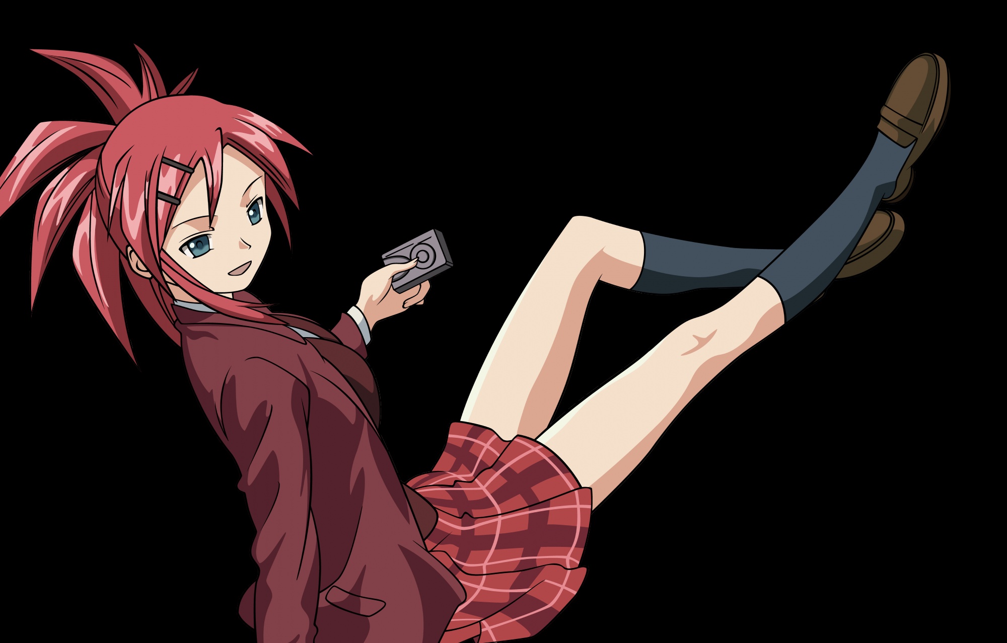 asakura_kazumi, mahou_sensei_negima, transparent, vector