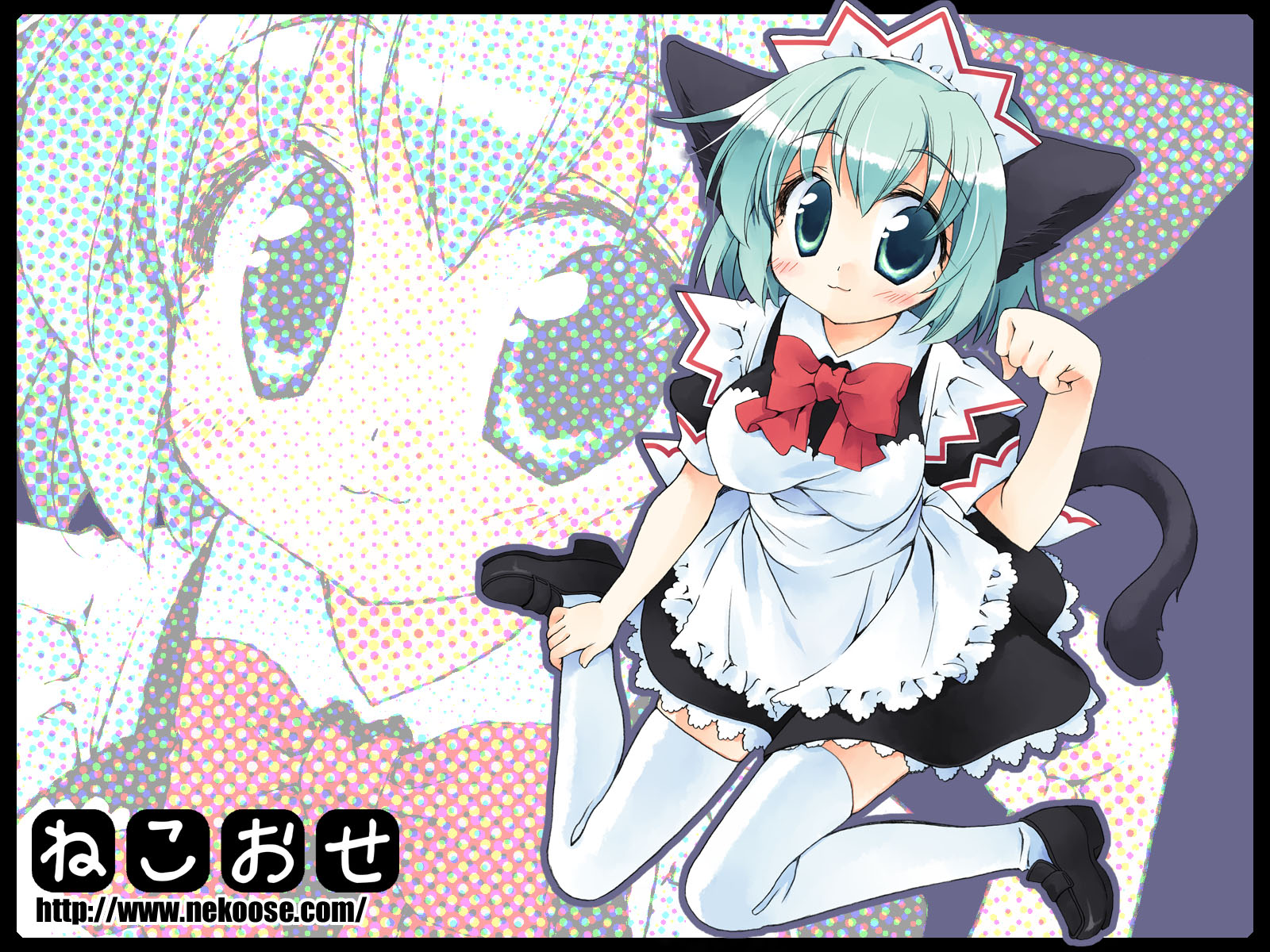 animal_ears, catgirl, maid, nekoose