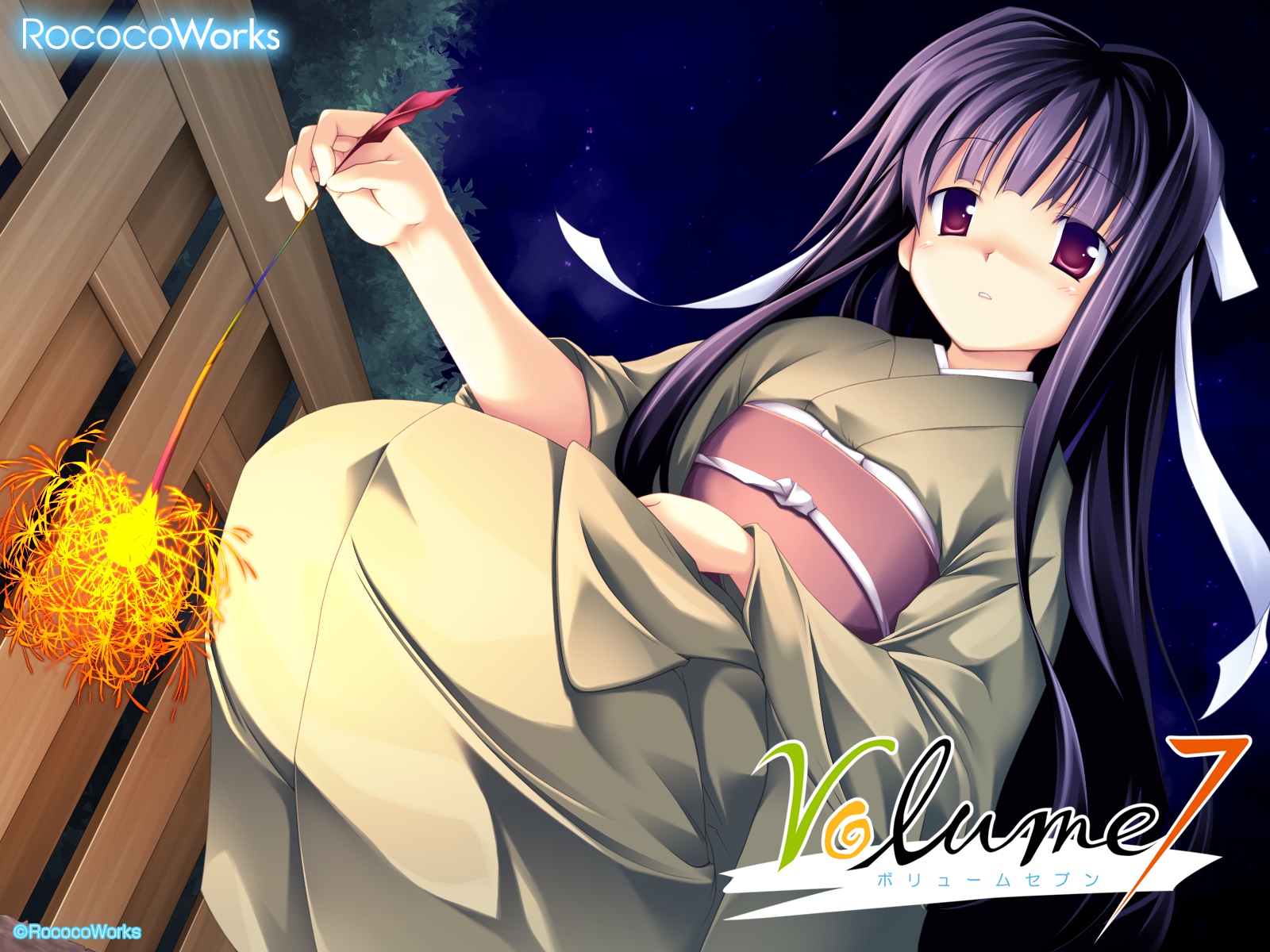 fue, japanese_clothes, kikushita_kotora, kimono, rococoworks, volume7