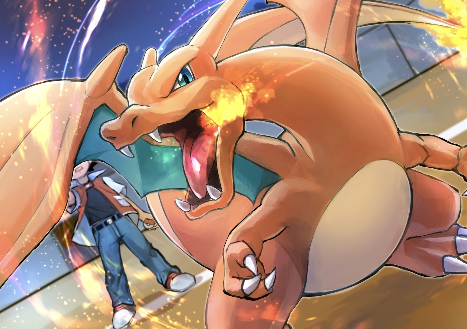 all_male, charizard, close, day_walker1117, dragon, fire, male, pokemon