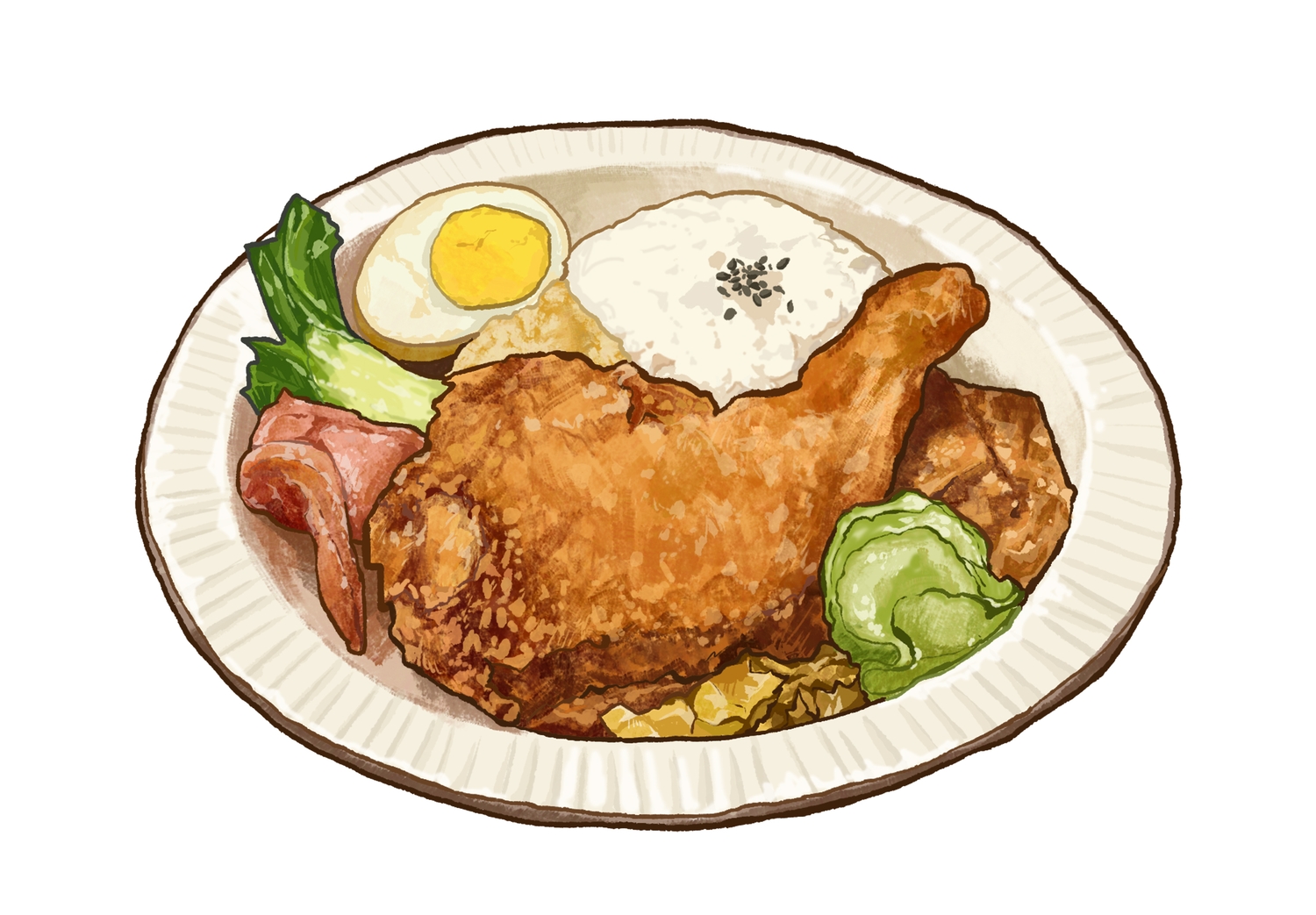 bukepan_menpou, food, no_humans, original, white