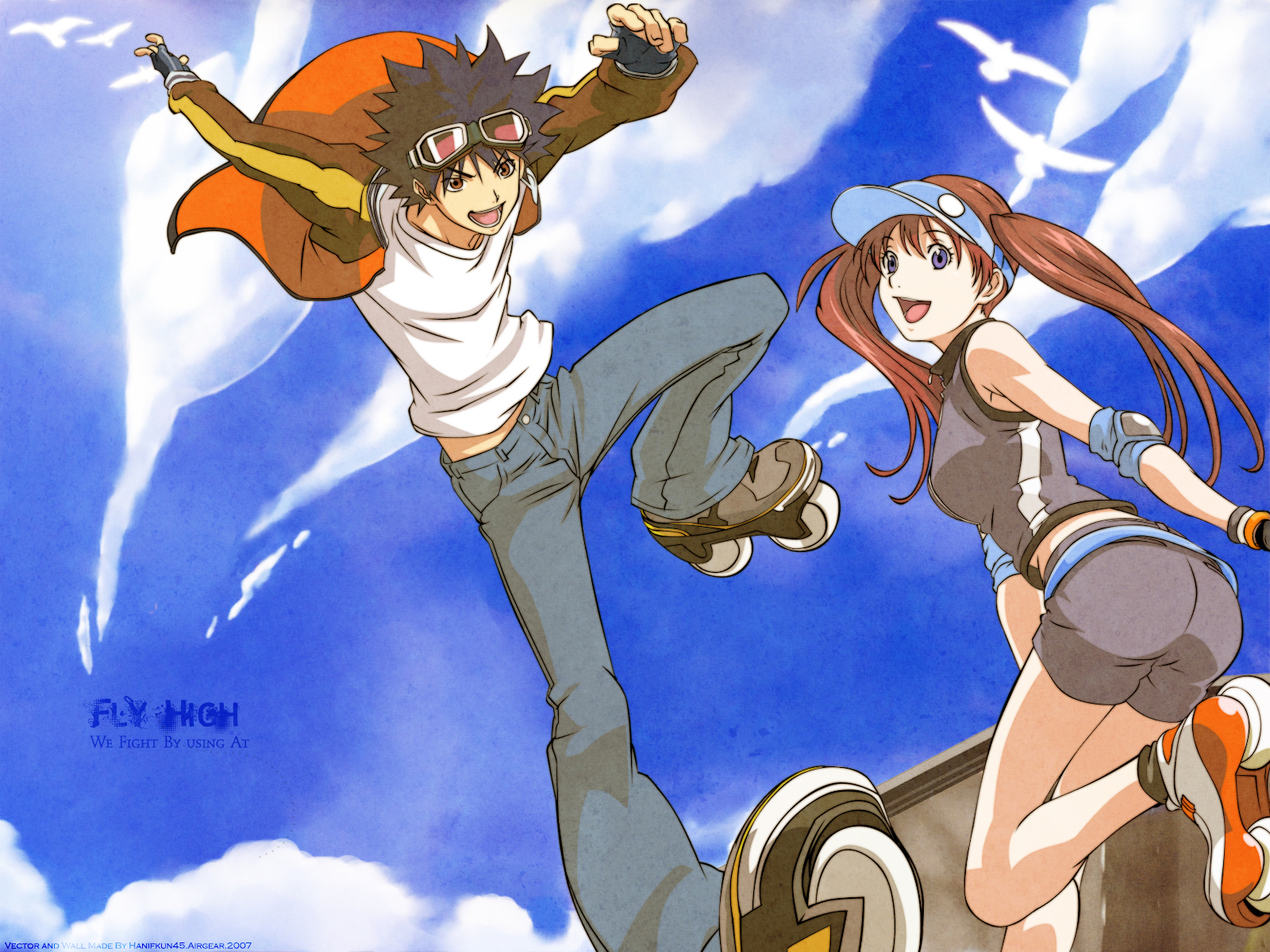 air_gear, minami_itsuki, noyamano_ringo