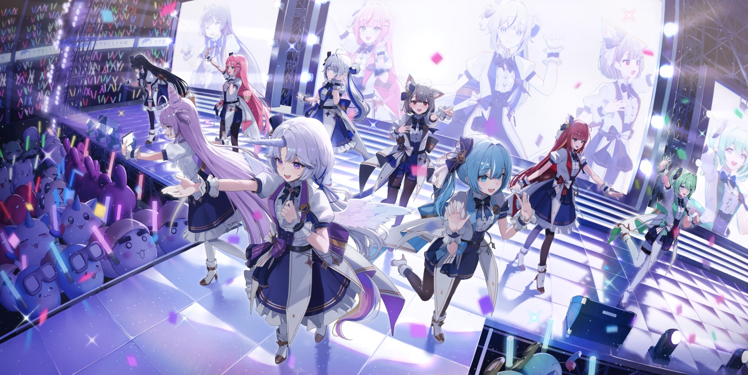 akane_lize, animal_ears, aokumo_rin, aqua_eyes, aqua_hair, arahashi_tabi, ayatsuno_yuni, black_eyes