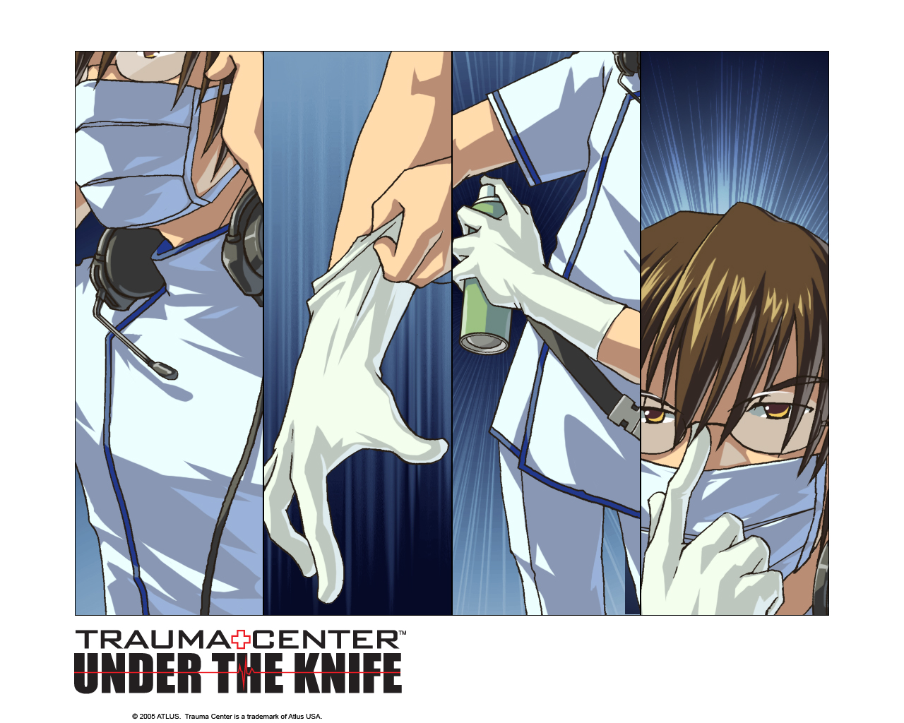 all_male, atlus, derek_stiles, glasses, ikehata_maguro, logo, male, trauma_center