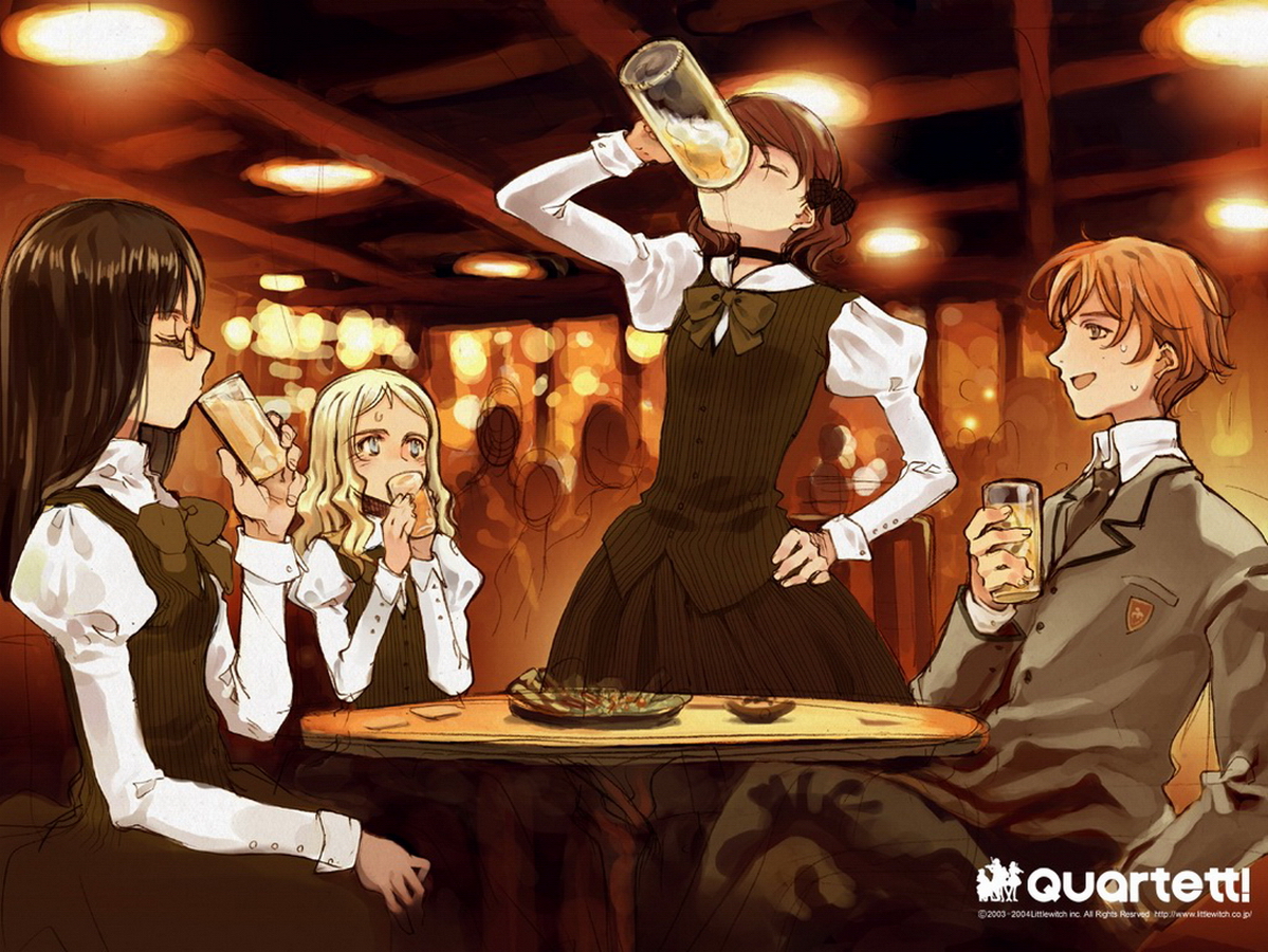 black_hair, blonde_hair, blue_eyes, brown_hair, charlotte_francia, glasses, juni_argiano, li_shuhua