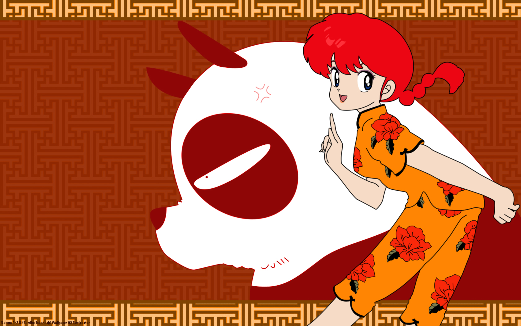 animal, bear, genderswap, panda, ranma½, saotome_genma, saotome_ranma
