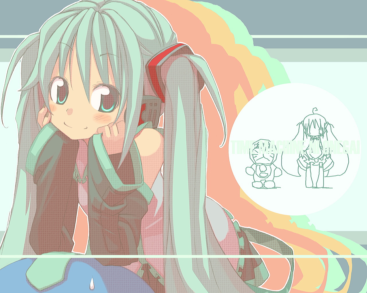 hatsune_miku, kuroneko, vocaloid