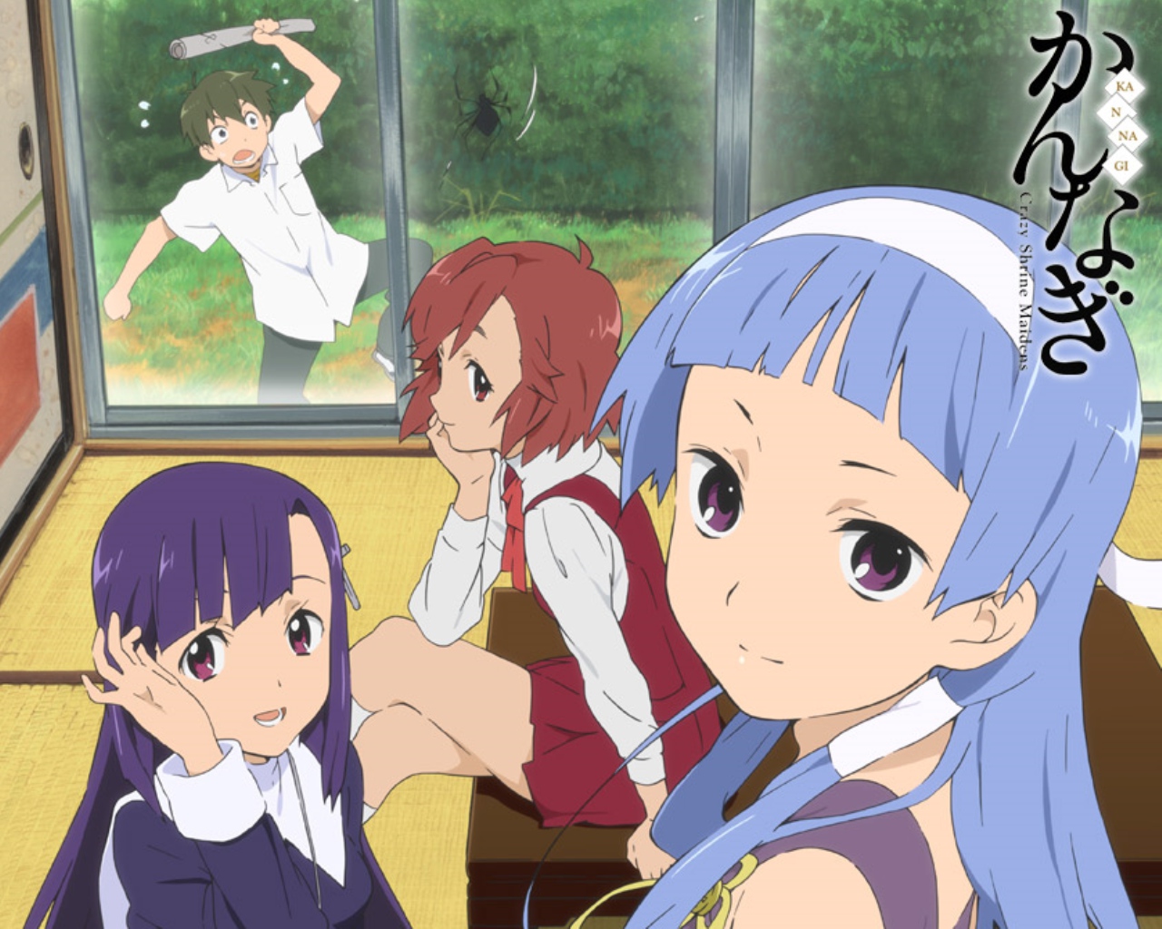 aoba_tsugumi, kannagi_crazy_shrine_maidens, male, mikuriya_jin, nagi, zange