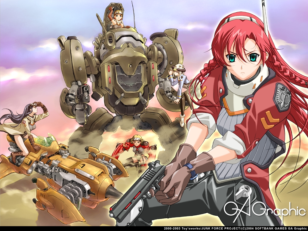 junk_force, mecha