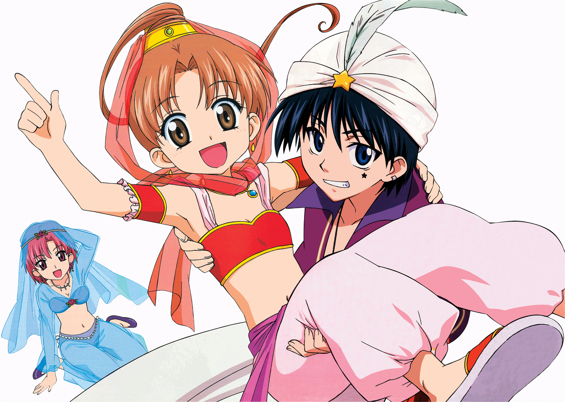 andou_tsubasa, gakuen_alice, harada_misaki, sakura_mikan, white