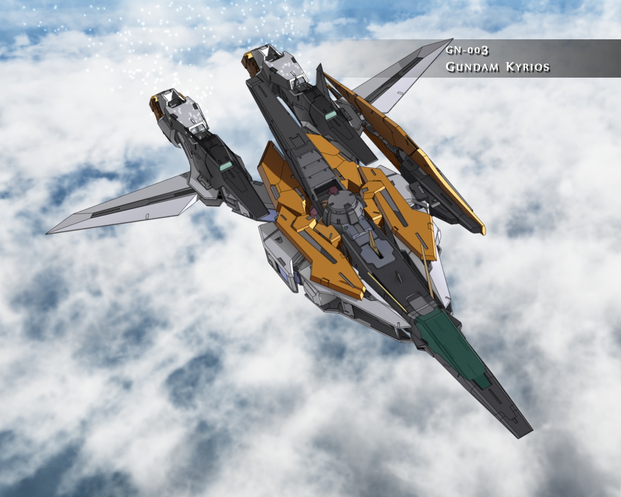 clouds, kyrios, mecha, mobile_suit_gundam, mobile_suit_gundam_00, sky