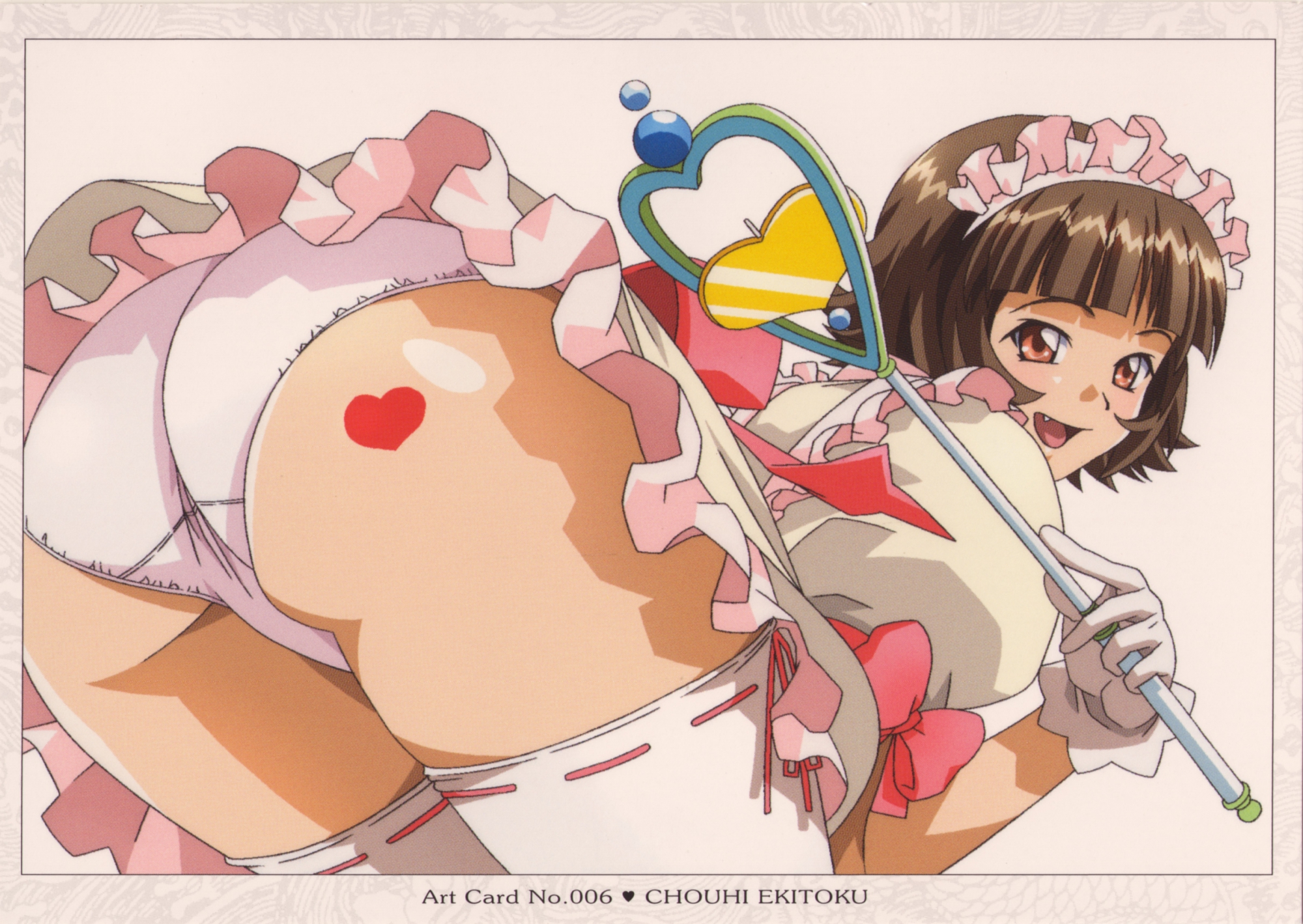 ass, chouhi_ekitoku, ikkitousen, panties, thighhighs, underwear