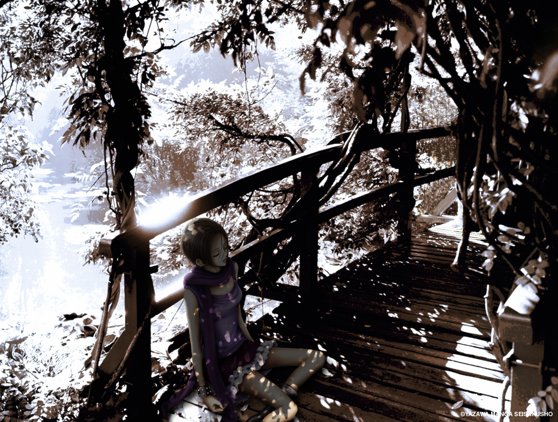 boots, nana, osaki_nana, scarf, skirt, winter