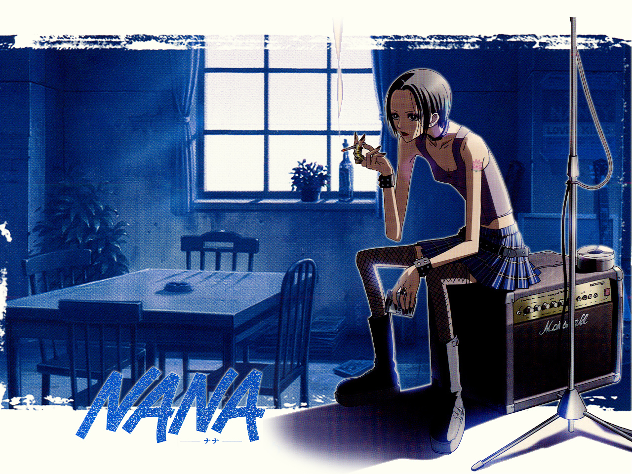 blue, cigarette, nana, nana_(series), osaki_nana