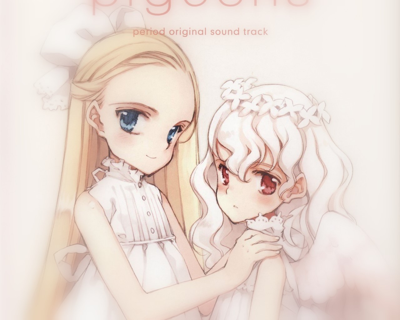 angel, blonde_hair, blue_eyes, dress, kawasaki_yukina, koishikawa_kohane, littlewitch, lolita_fashion