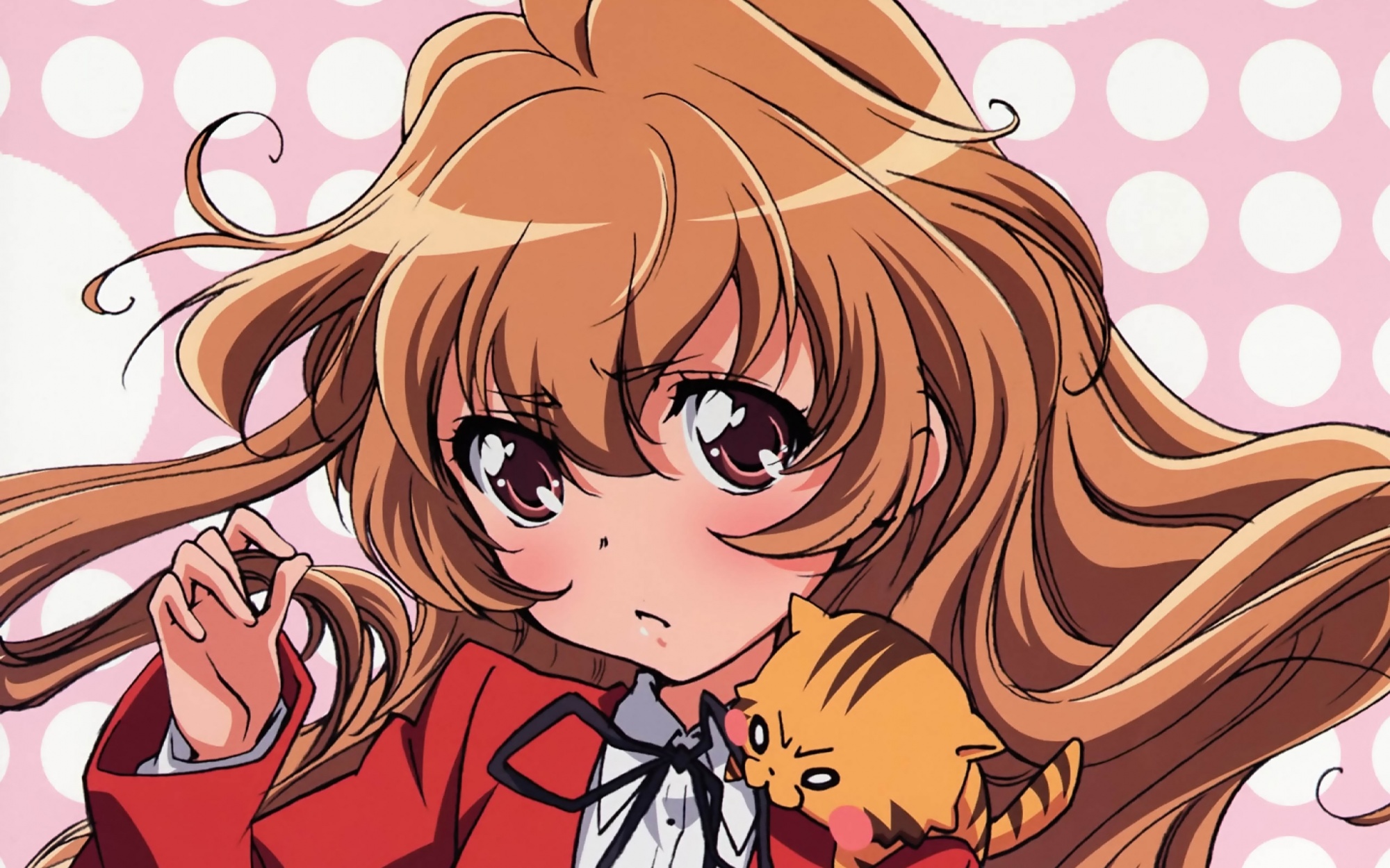 aisaka_taiga, animal, palmtop_tiger, tiger, toradora