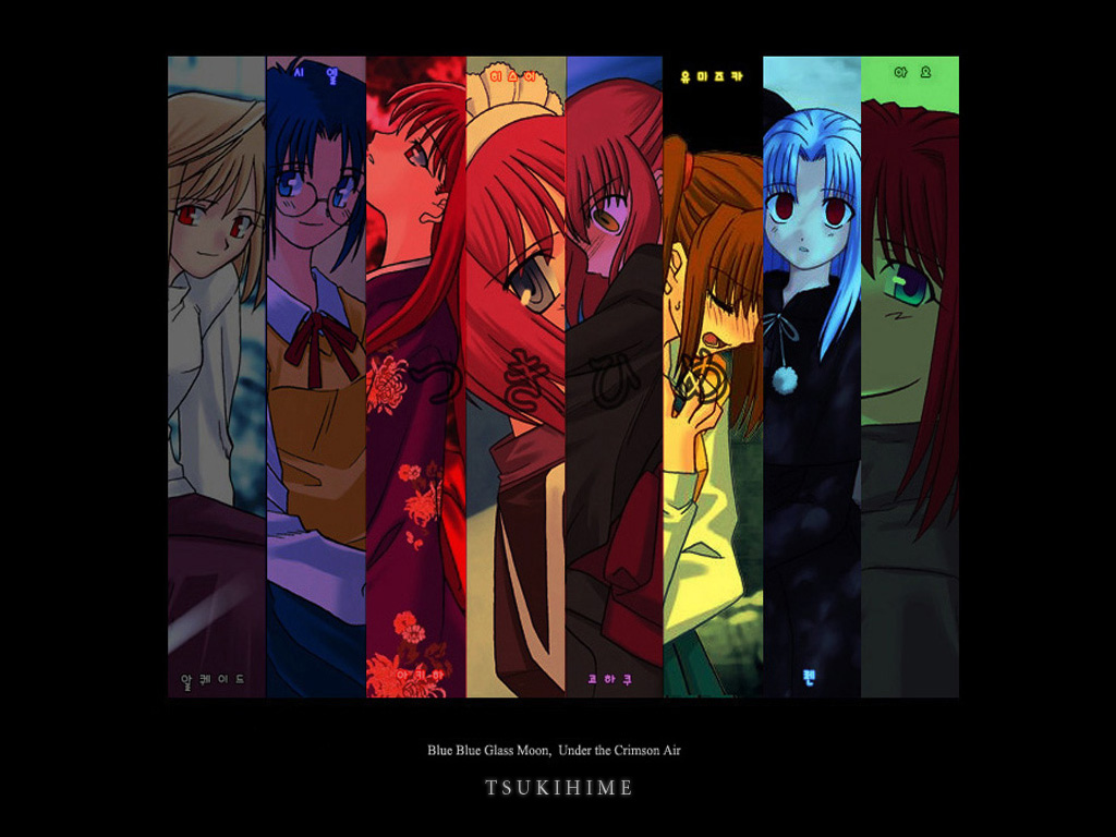 arcueid_brunestud, ciel_(tsukihime), demon, hisui, kohaku, len, shingetsutan_tsukihime, succubus