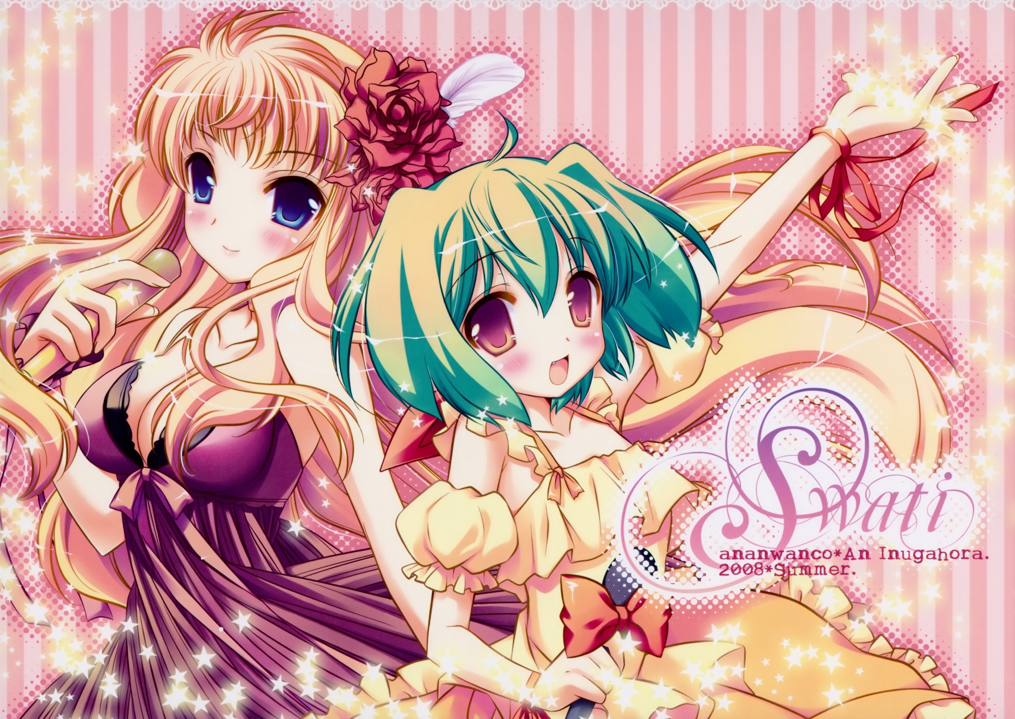 dress, inugahora_an, macross, macross_frontier, ranka_lee, scan, sheryl_nome