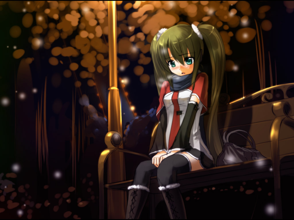 hatsune_miku, okaka, thighhighs, twintails, vocaloid