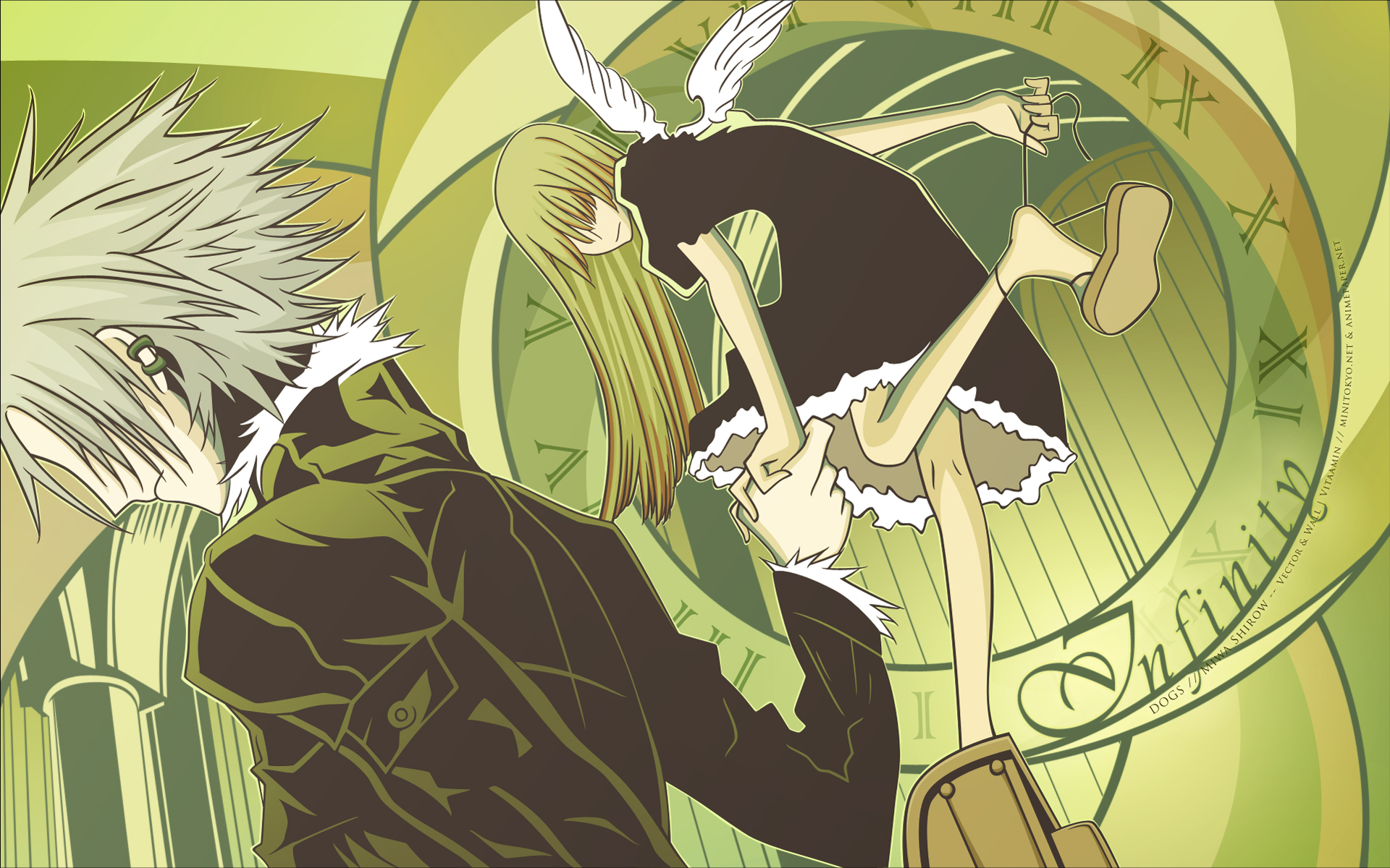 dogs:_bullets_&_carnage, haine_rammsteiner, miwa_shirow, nill, polychromatic, wings