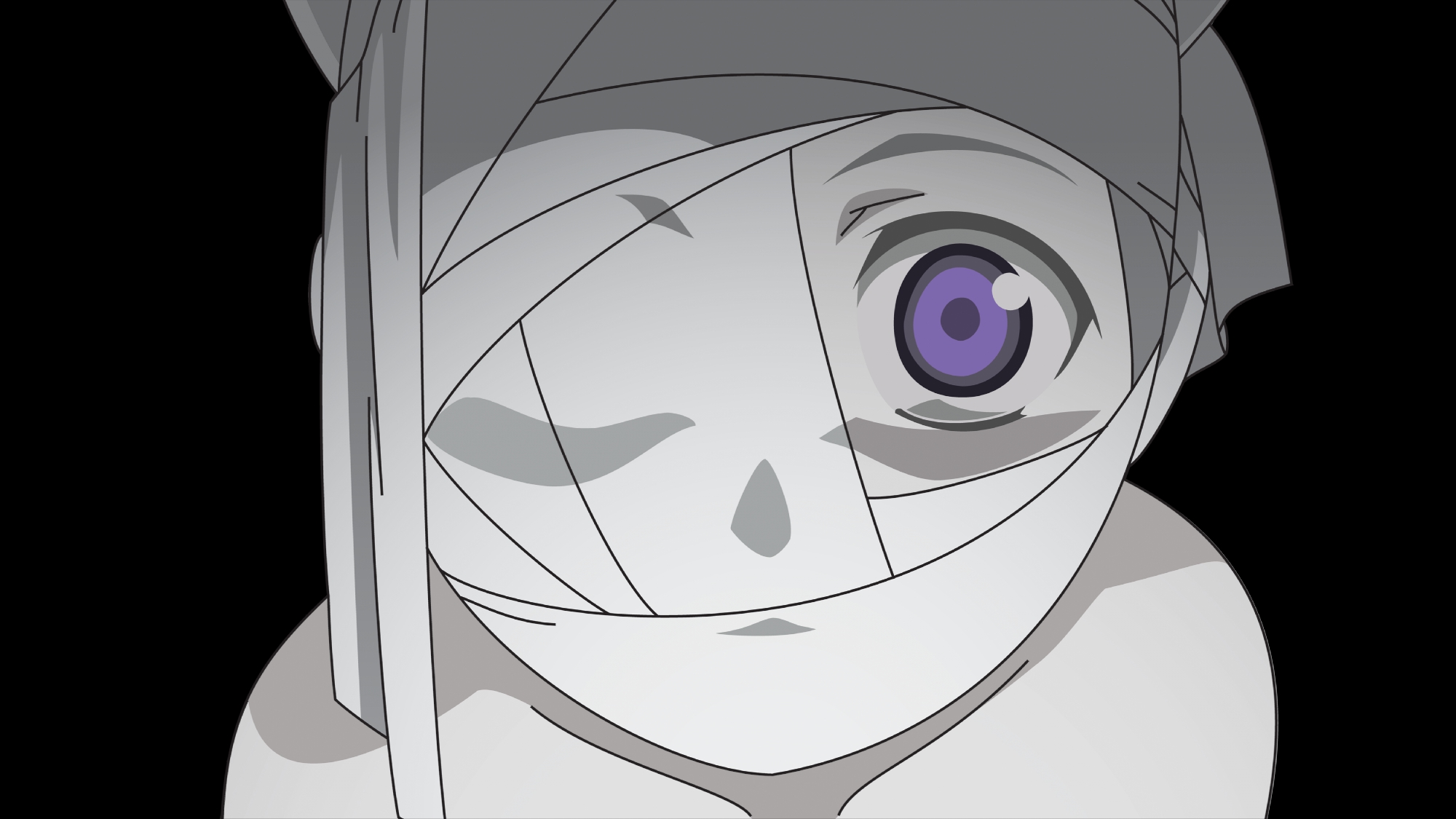 bandage, close, elfen_lied, transparent, vector