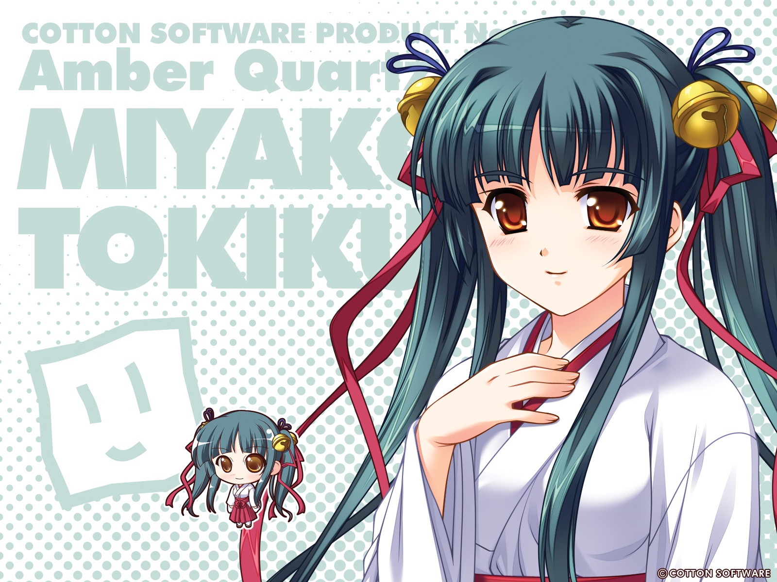 amber_quartz, japanese_clothes, miko, tokikuni_miyako
