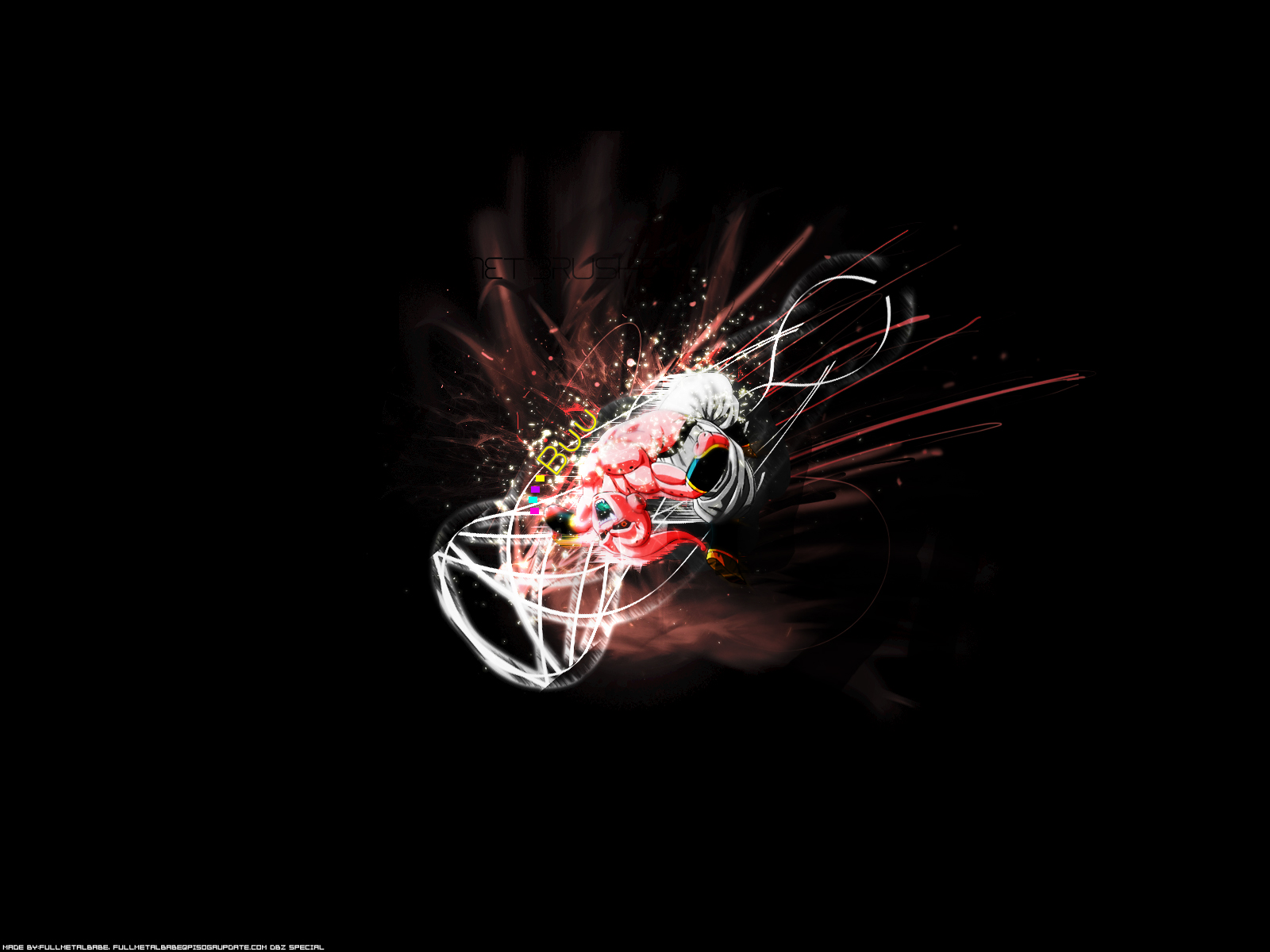 black, dragonball, majin_buu
