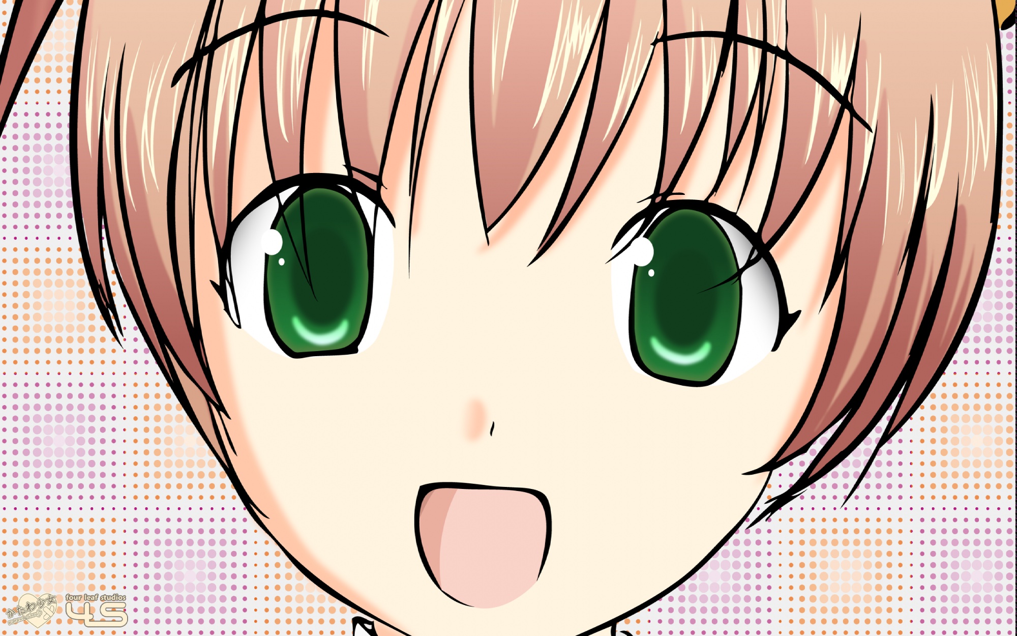 close, green_eyes, ibarazaki_emi, katawa_shoujo