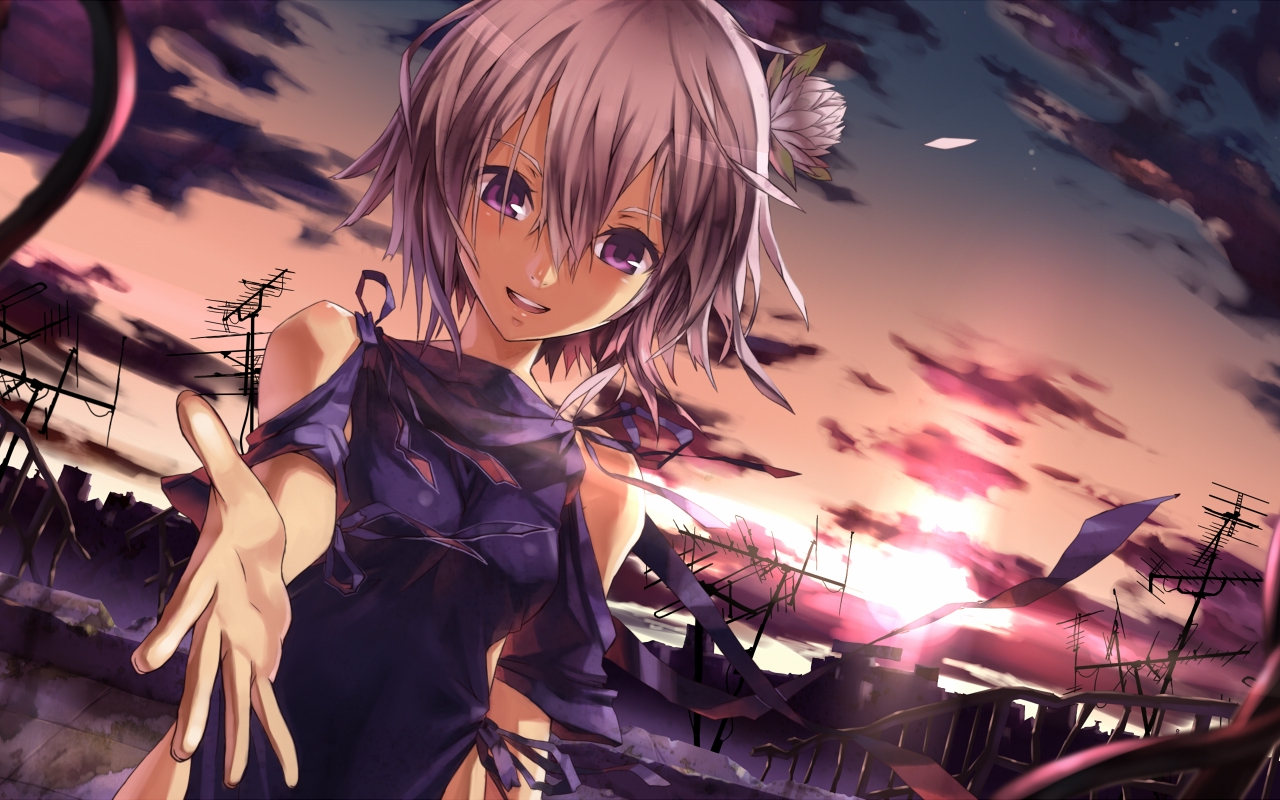 fragile, nidy-2d-, purple_eyes, ren_(fragile), short_hair