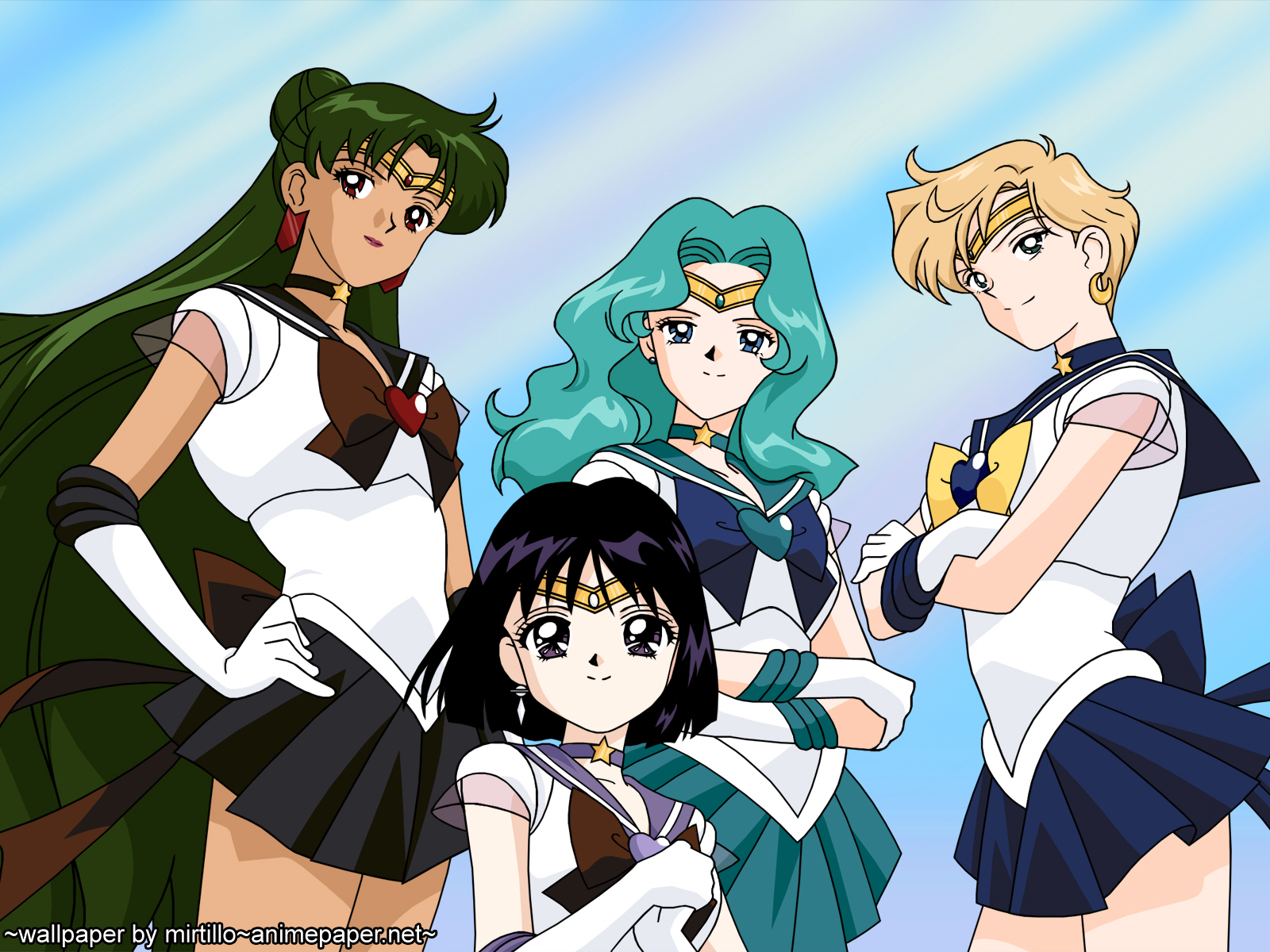 elbow_gloves, gloves, group, kaiou_michiru, meiou_setsuna, sailor_moon, sailor_neptune, sailor_pluto