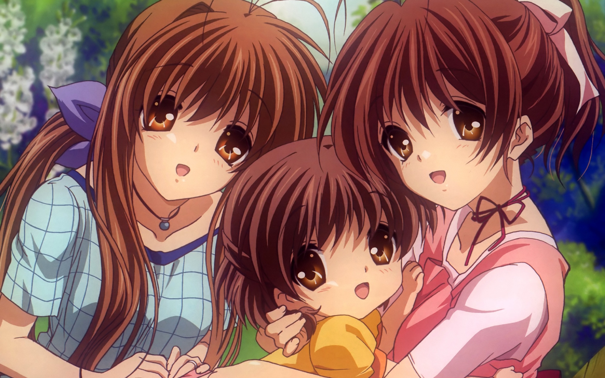 clannad, furukawa_nagisa, furukawa_sanae, okazaki_ushio