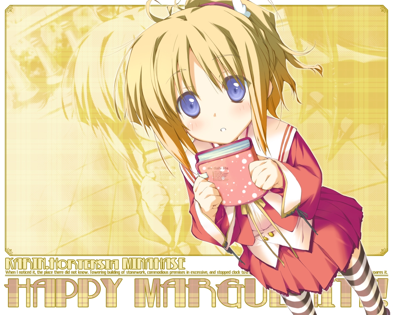 favorite, happy_margaret!, kokonoka, minahase_karin, thighhighs