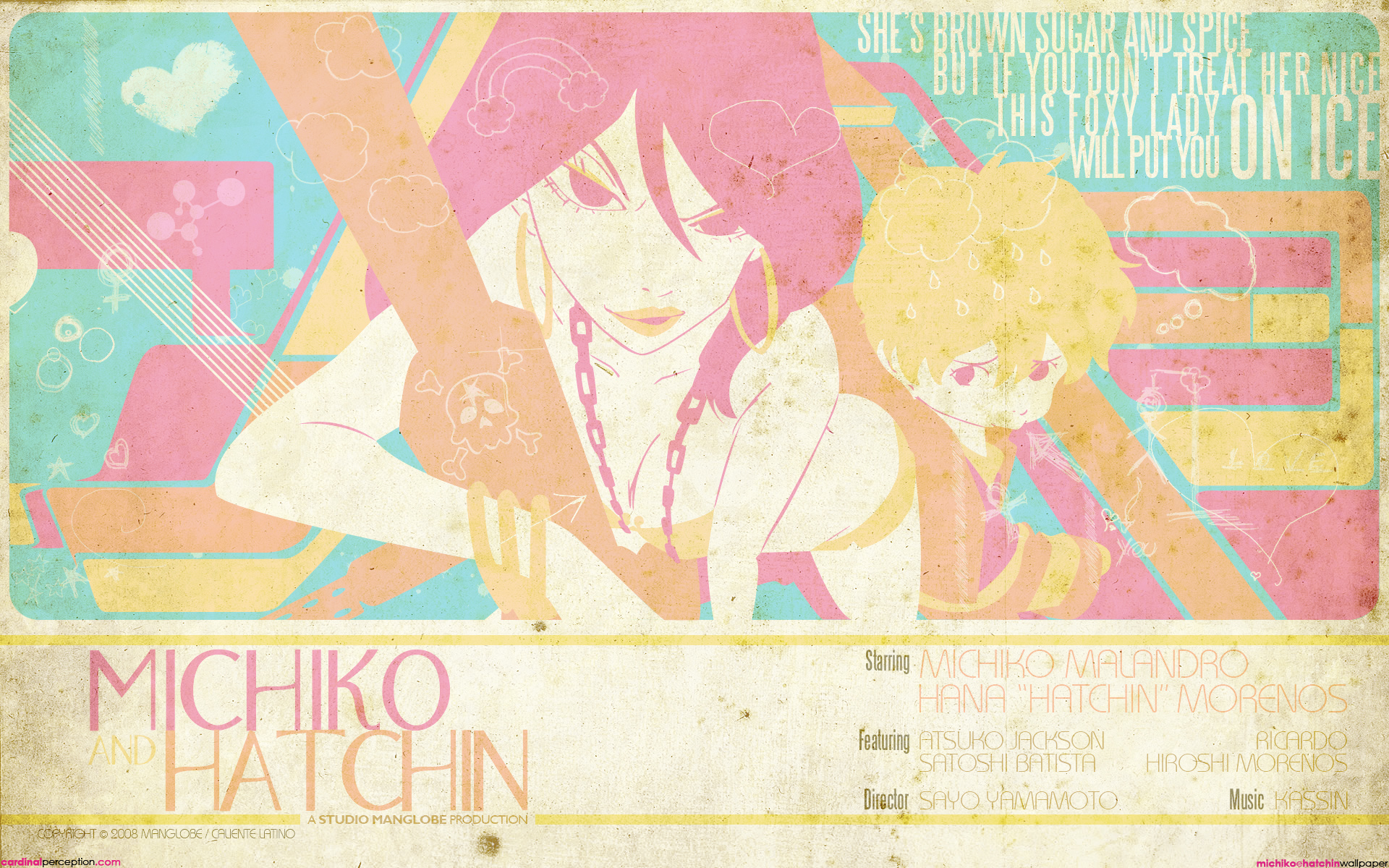 hachi_morenos, michiko_malandro, michiko_to_hatchin