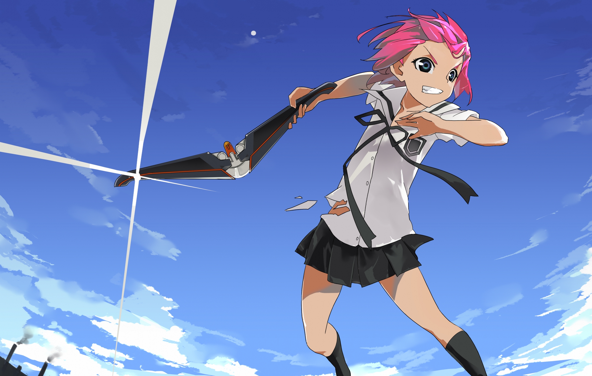 el-zheng, houjou_kuniko, school_uniform, shangri-la