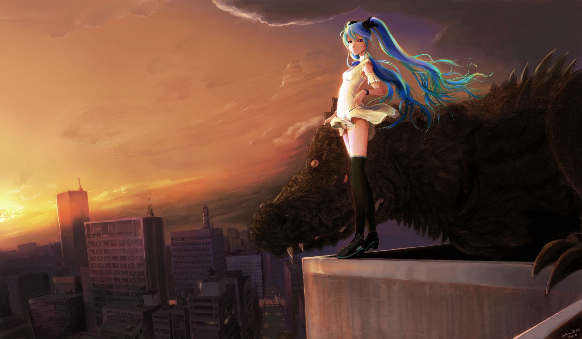 hatsune_miku, jpeg_artifacts, shiika_sadamasa, tagme, vocaloid, world_is_mine_(vocaloid)