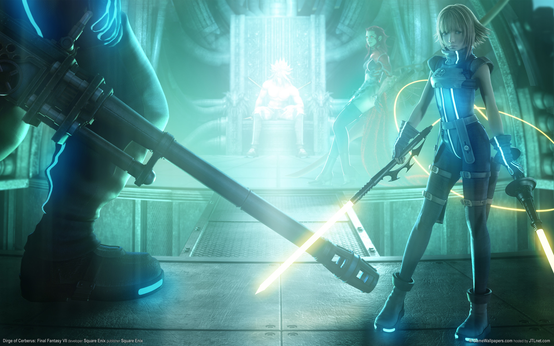 azul_the_cerulean, dirge_of_cerberus_final_fantasy_vii, final_fantasy, final_fantasy_vii, rosso_the_crimson, shelke_the_transparent, weiss_the_immaculate