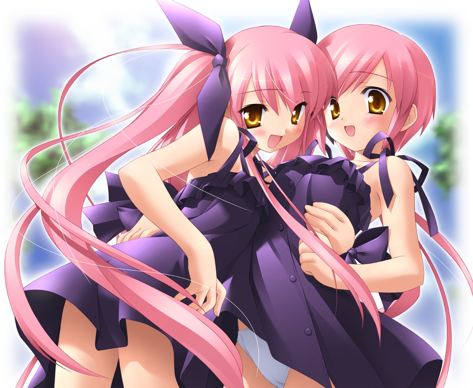 gayarou, kousaka_alice, kousaka_maria, suigetsu, twins