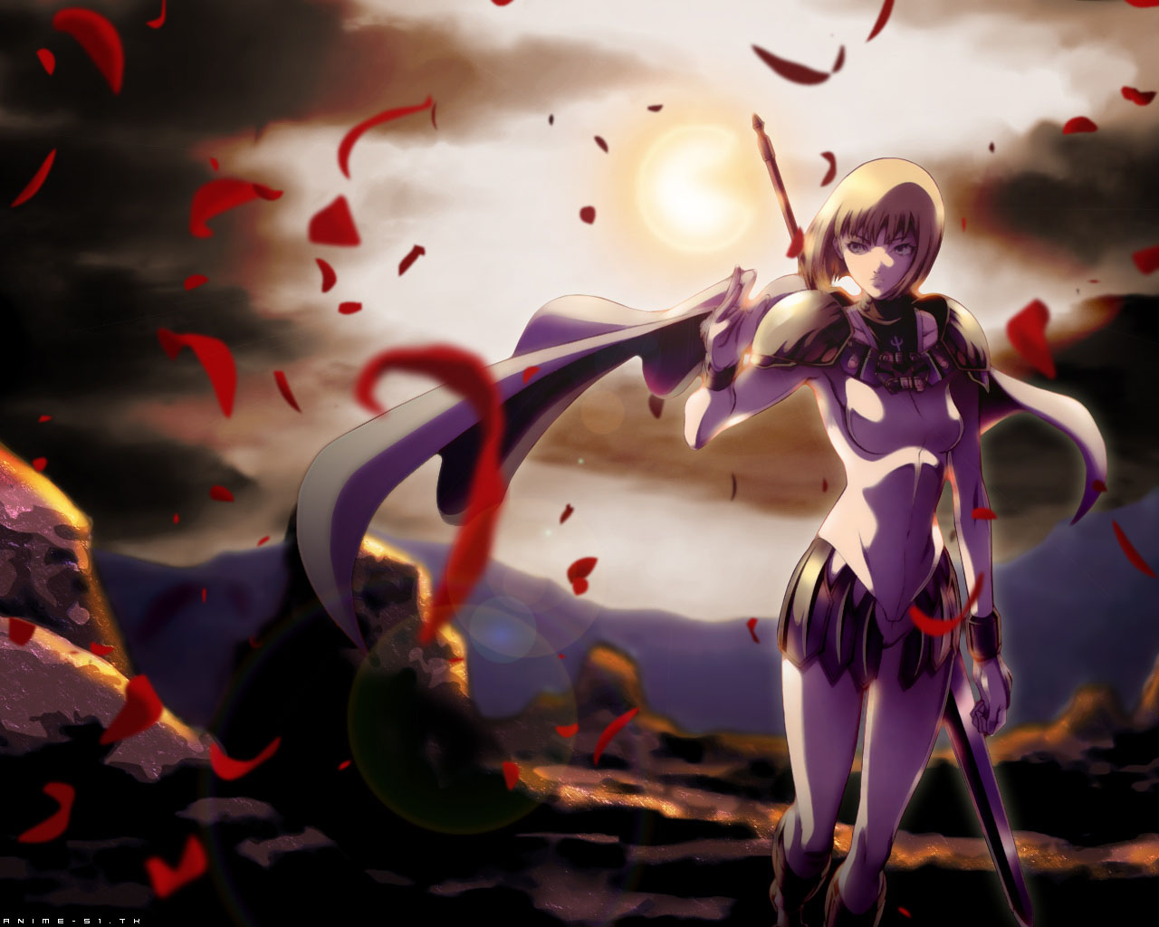 clare, claymore, sword, weapon