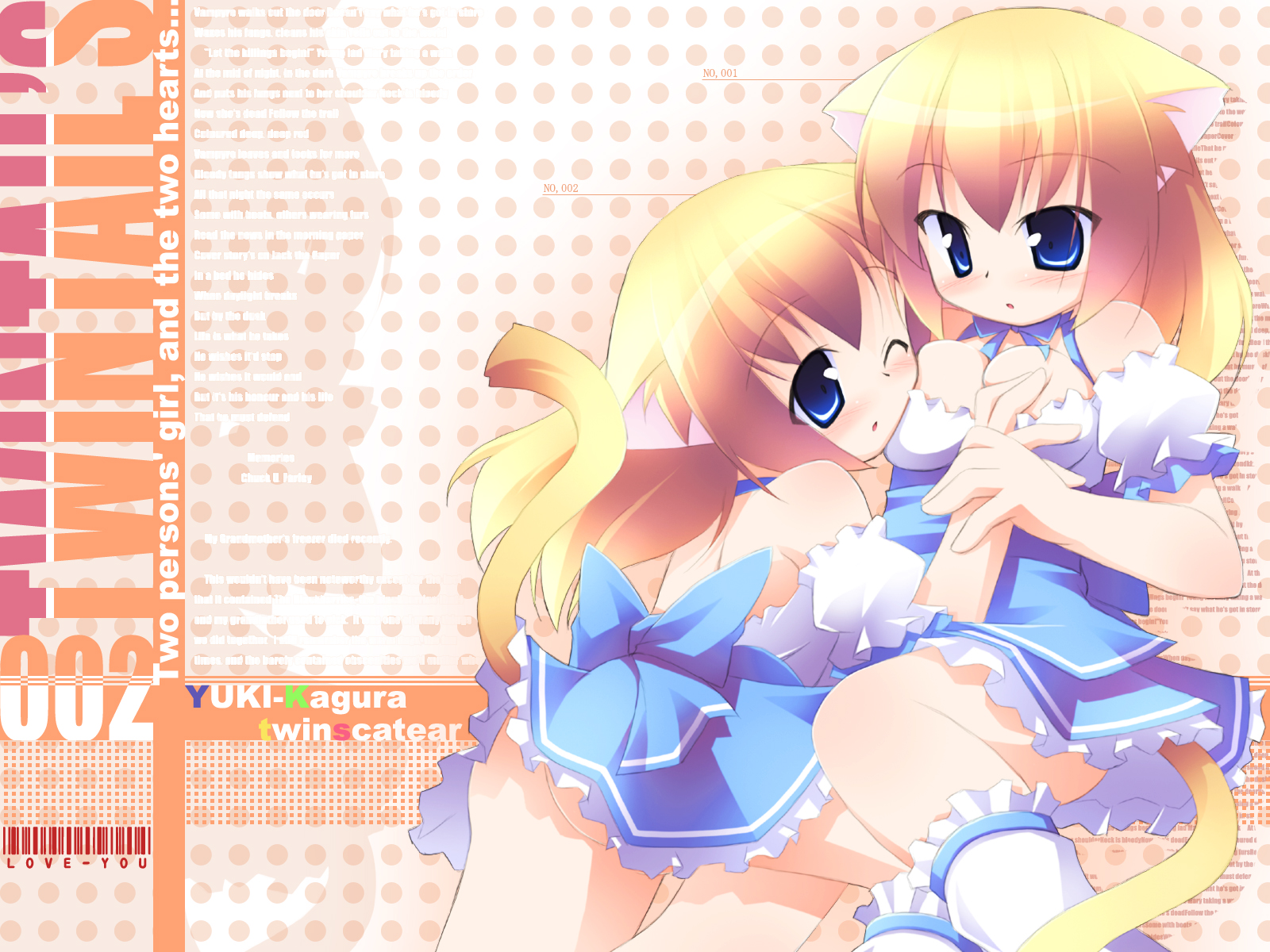 animal_ears, catgirl, kagura_yuuki, twins