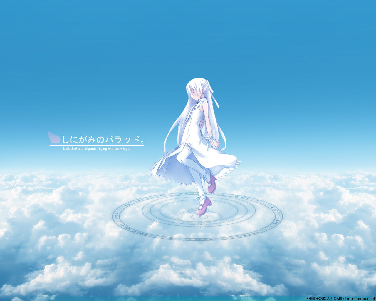momo_(shinigami_no_ballad), shinigami_no_ballad, sky