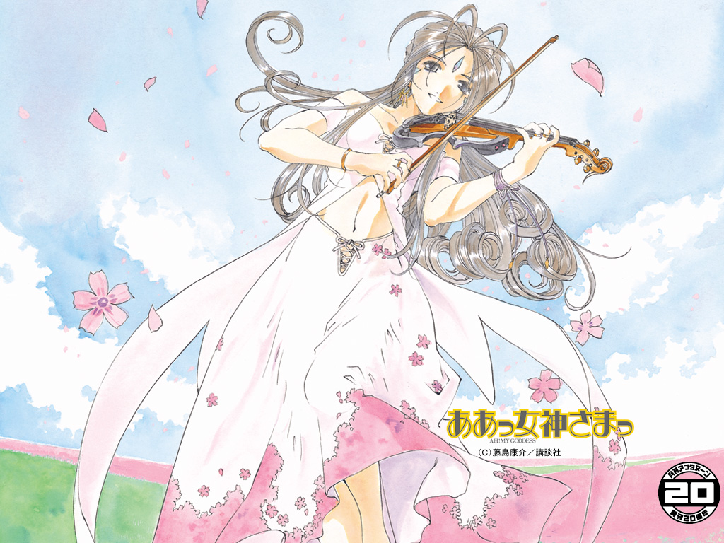 aa_megami-sama, afternoon, belldandy, fujishima_kousuke, music