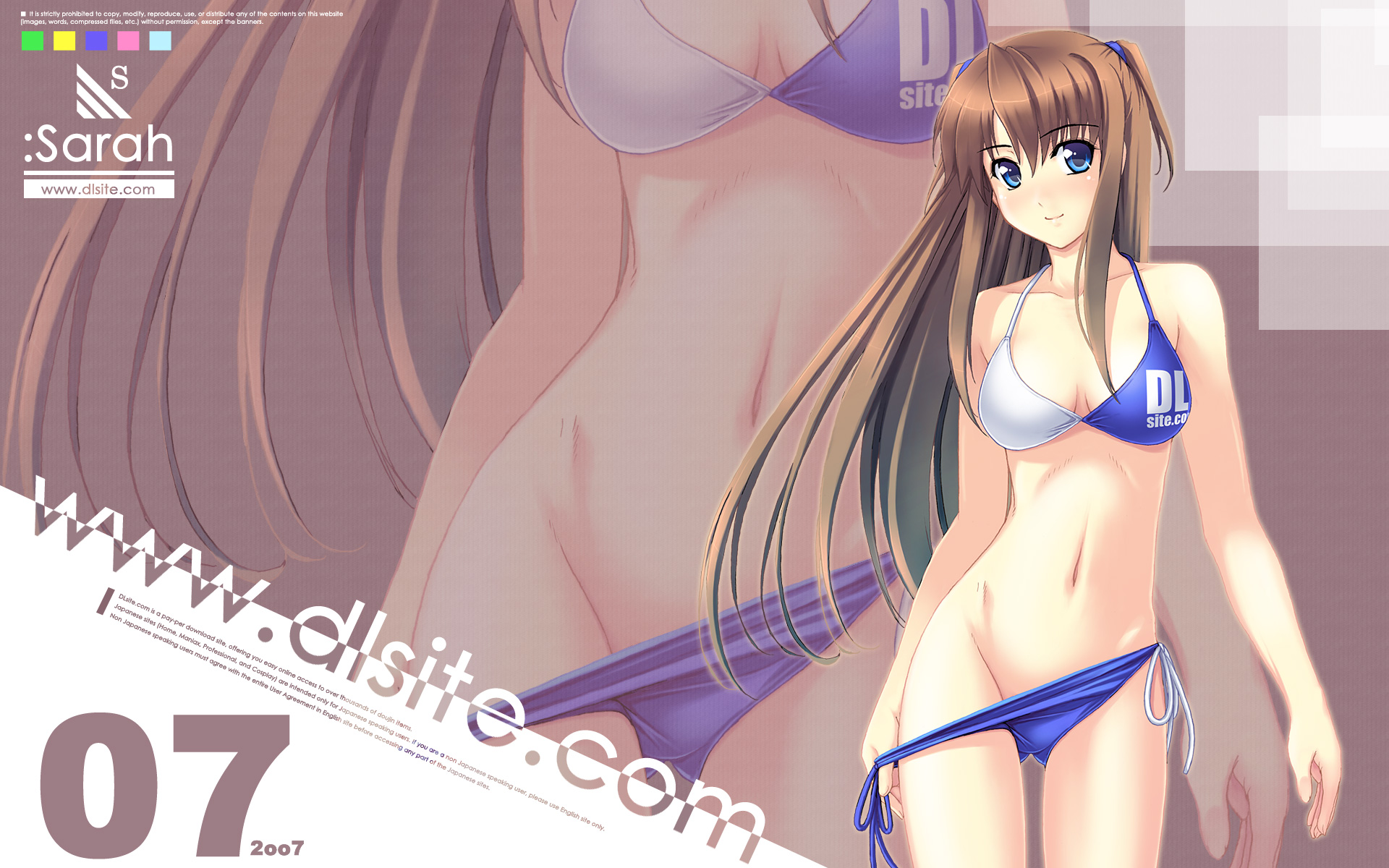 bikini, dlsite.com, original, sarah_(you_haruka), swimsuit, you_haruka