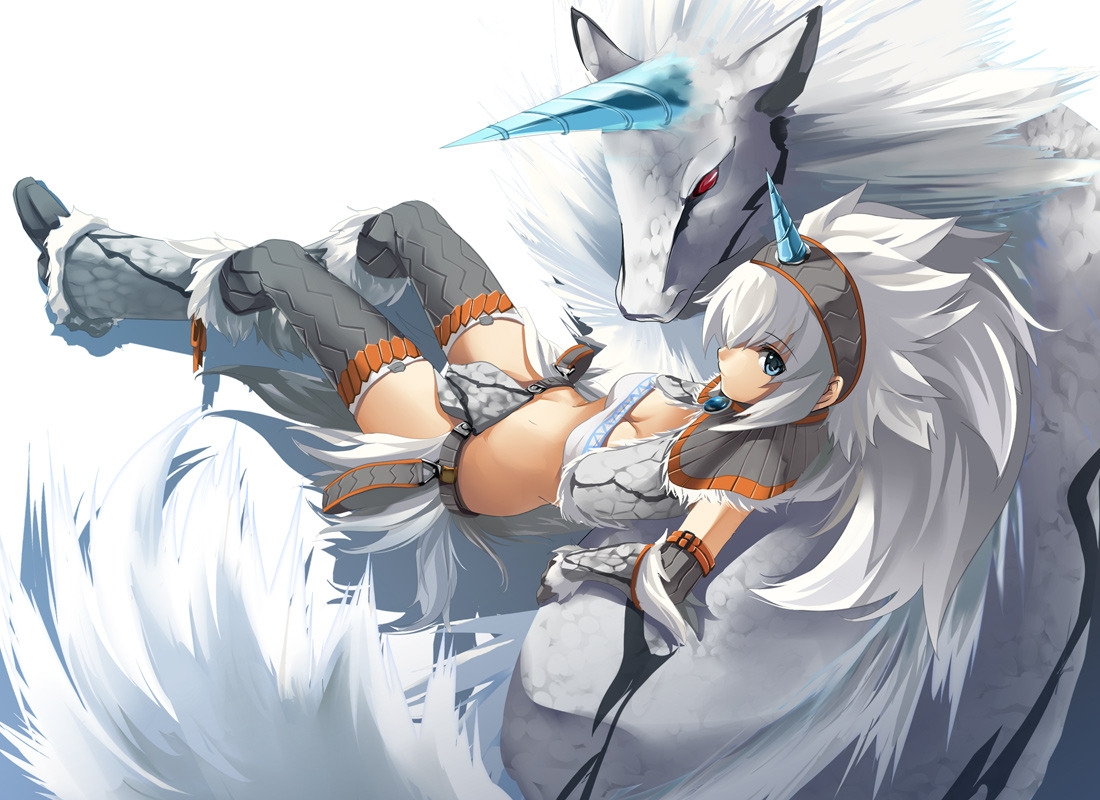 horns, kazuki_sanbi, kirin_(armor), monster_hunter, white