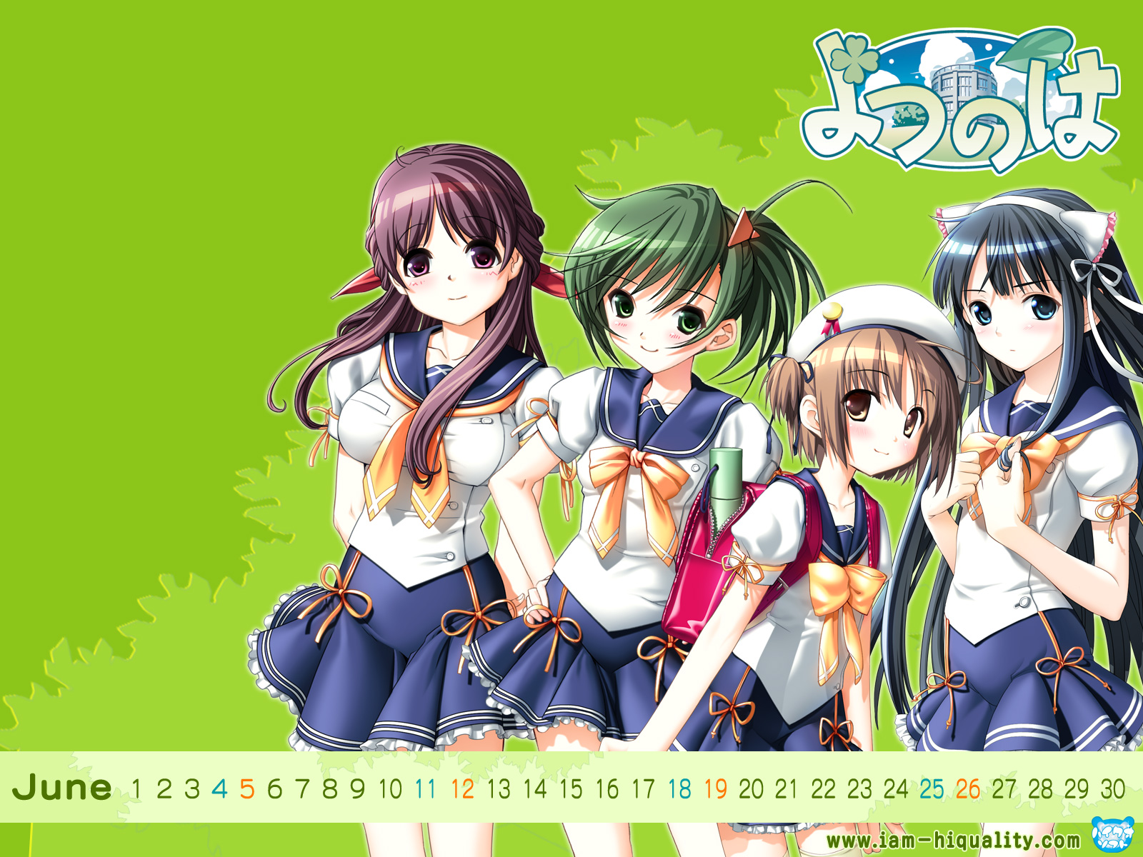 amachi_matsuri, arisa_yuki, calendar, nekomiya_nono, yotsunoha, yuzuki_iori