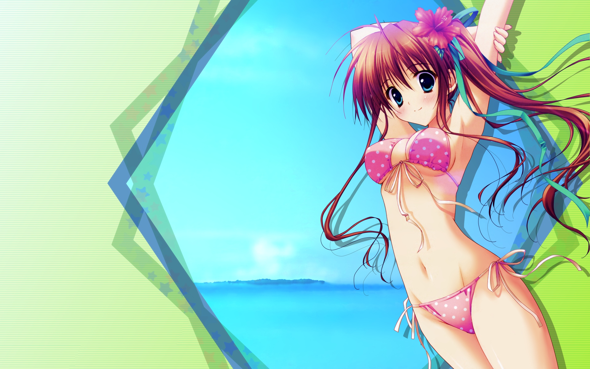akane_iro_ni_somaru_saka, bikini, nagase_minato, ryohka, swimsuit