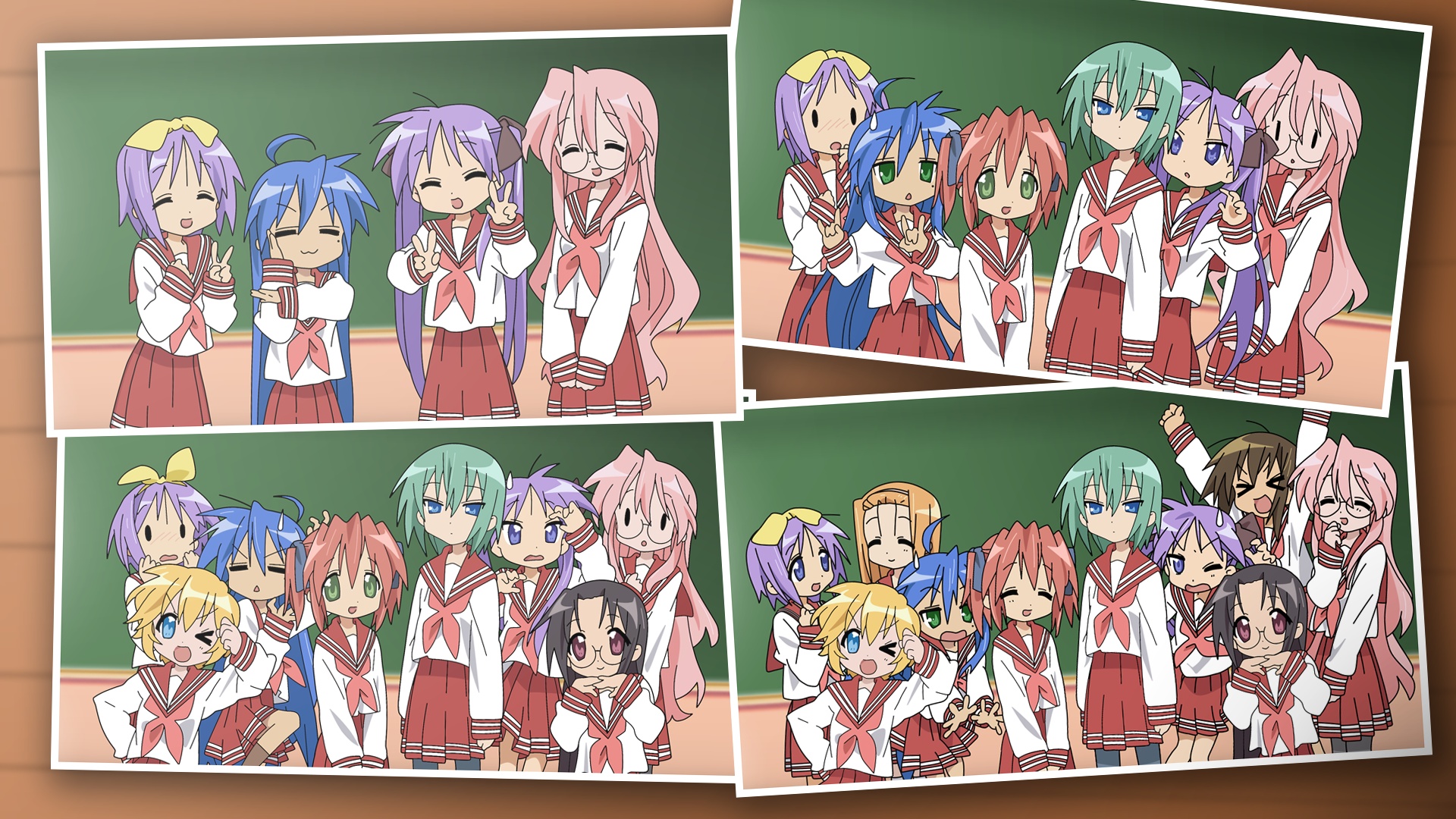 hiiragi_kagami, hiiragi_tsukasa, iwasaki_minami, izumi_konata, kobayakawa_yutaka, kusakabe_misao, lucky_star, minegishi_ayano