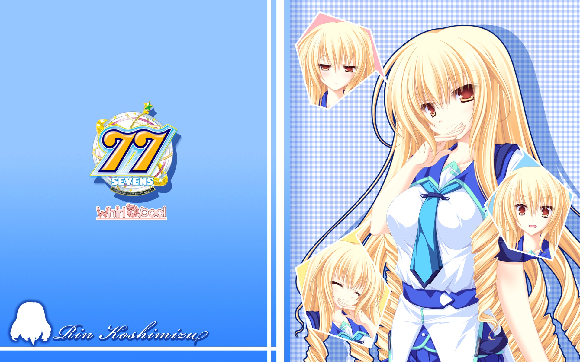 77, blonde_hair, brown_eyes, koshimizu_rin, long_hair, mikagami_mamizu, school_uniform