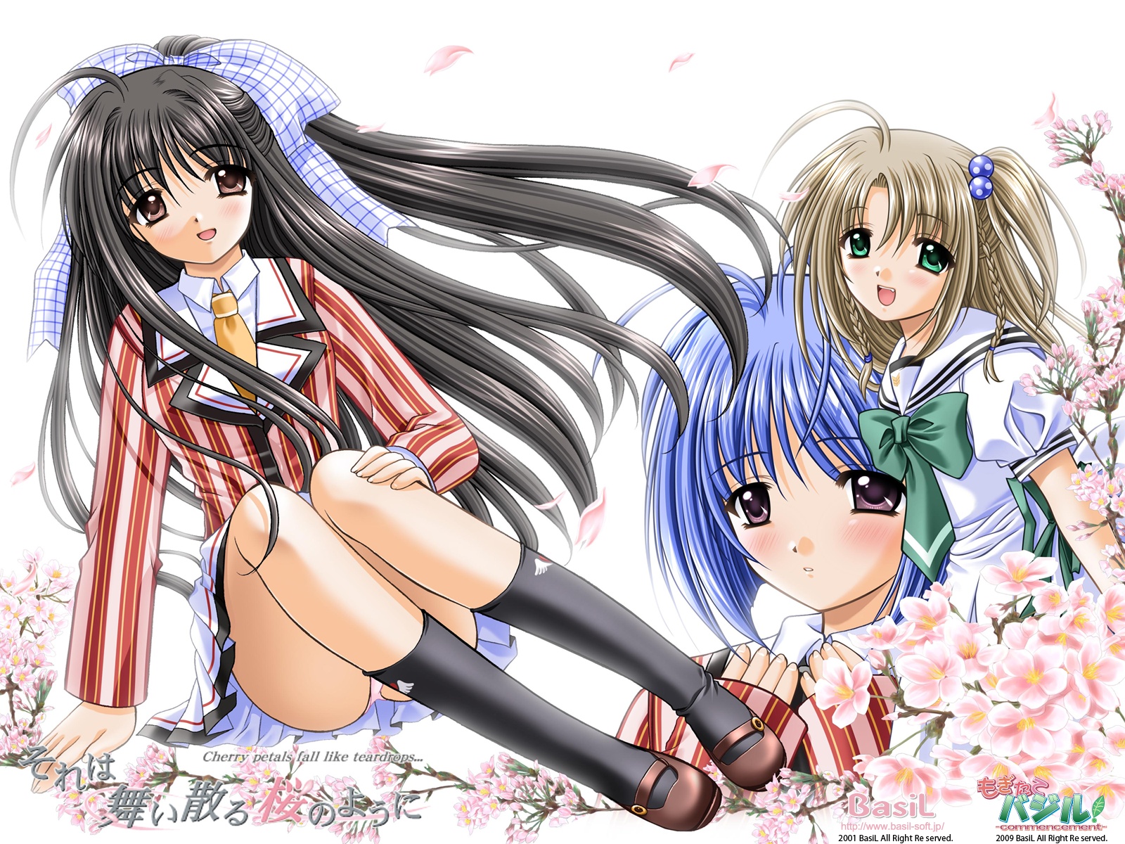 hoshizaki_nozomi, nishimata_aoi, satomi_kodama, sore_wa_maichiru_sakura_no_you_ni, yukimura_komachi